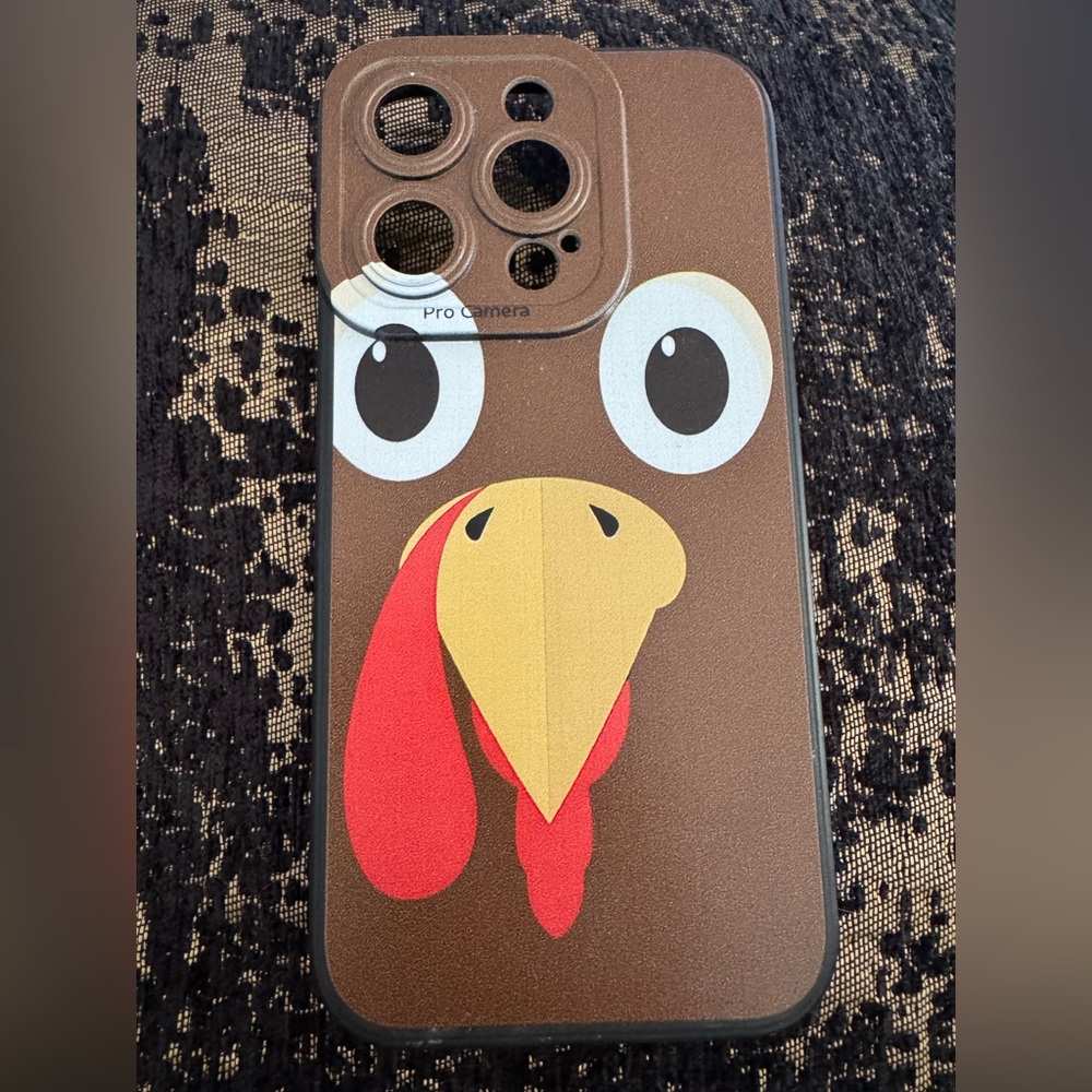 Turkey Design Bird Phone Case - IPhone 15 pro phone case
